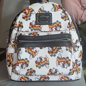 Loungefly rainbow mickey